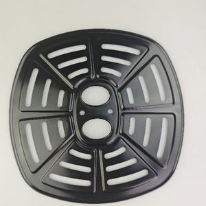 Ensemble d'accessoires 21.5x21.5cm pour friteuse à air de grande capacité <span class=keywords><strong>Plaque</strong></span> à légumes carrée antiadhésive et support de support pour la cuisine à domicile - Product Image 1