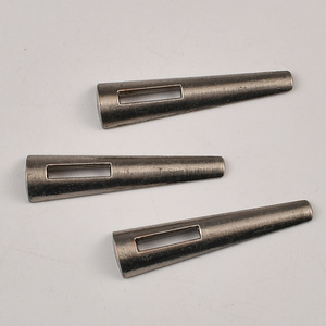Hebilla de cierre de aleación de zinc plateada para bolsos, herrajes metálicos duraderos - Product Image 2