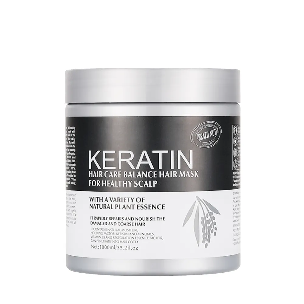Keratin professional brazilian keratin and collage hair mask organic for hair care repair damaged hair
