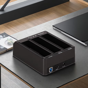 Mới nhất đến kép ba bay <span class=keywords><strong>SATA</strong></span> & IDE HDD Docking Station với <span class=keywords><strong>3</strong></span> Vịnh 2.<span class=keywords><strong>5</strong></span> & <span class=keywords><strong>3</strong></span>.<span class=keywords><strong>5</strong></span> inch Nhựa trường hợp - Product Image 2