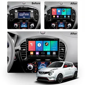 Radio de coche 4G WIFI Android 12 para <span class=keywords><strong>Nissan</strong></span> <span class=keywords><strong>Juke</strong></span> YF15 2010-2014 reproductor de vídeo Multimedia BT Carplay unidad principal de navegación GPS sin DVD - Product Image 4