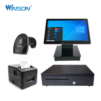 Winson 15.6 pouces écran tactile android 11 systèmes pos android tous