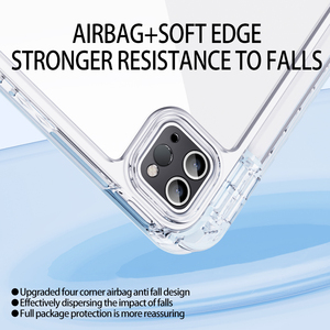 En stock pour <span class=keywords><strong>iPad</strong></span> Pro 11" (M5/M4) Étui de protection pour tablette Anti-pliage Plaque arrière renforcée Housse de protection - Product Image 3