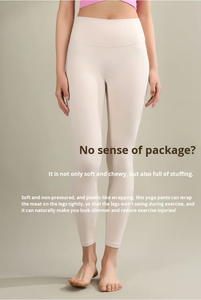 Abbigliamento Sportivo <span class=keywords><strong>Donna</strong></span> Senza Cuciture, Leggings Yoga a Vita Alta, Asciugatura Rapida, Traspirante, Disponibile in Magazzino, Abbigliamento per Fitness e Allenamento - Product Image 2