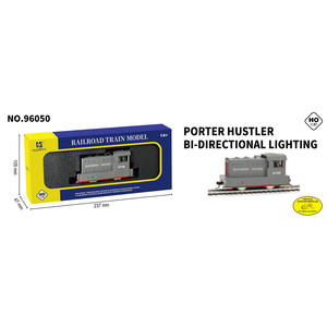 Locomotives de <span class=keywords><strong>Train</strong></span> Bloc Échelle HO 1:87, Maquette de Chemin de Fer, Fonctionnant sur Piles, Matériaux Métal Plastique <span class=keywords><strong>Bois</strong></span> PC, Jouets à Fente - Product Image 3