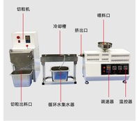 Ligne d'extrusion à double vis pour universités et laboratoires de recherche |   Système de Compostage et de Granulation Mini pour EVA et Polymères