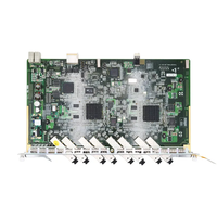 Tarjeta de Servicio OLT GPON C320 de Alta Calidad, ETGO de 8 Puertos, Conector Epon RJ45, Tarjeta OLT Empresarial para Redes FTTH, FTTB y FTTX