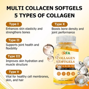 Cápsulas de Colágeno Saludables al por Mayor OEM con Complejo Multicolágeno, Favorecen la Salud de los Huesos y Promueven una Digestión Saludable - Product Image 6