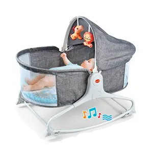 3in1 Baby Electric Rocking Chair Newborns Sleeping Cradle Bed comfort  reclining 