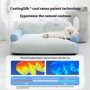 Nuevo estilo, sofá de látex para perros, cama para mascotas lavable y transpirable para primavera y verano, cama para gatos - Product Image 4