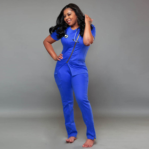 Set di Uniformi Mediche per Infermieri e Medici, Completi Sanitari per Donne e Uomini, Divise Ospedaliere Stile Jogger - Product Image 4