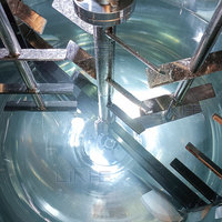 Ligne de production complète de savon liquide shampooing détergent homogénéisateur faisant la machine crème pour le visage lotion pour le corps mayonnaise ketchup