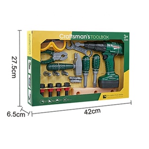 Energia elétrica fingir jogar ferramenta jogo, chave de fenda de plástico conjuntos de ferramentas, brinquedos para crianças - Product Image 6