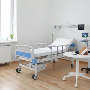 Lit médical manuel Baoxin entièrement incurvé pour usage domestique et hospitalier, destiné aux personnes âgées, aux personnes handicapées, lit de soins multifonctionnel - Product Image 2