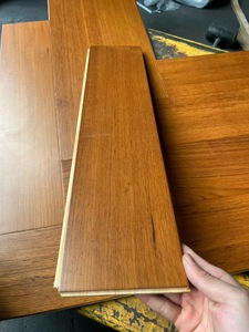 Stock de liquidation de Offre Spéciale Parquet en bois d'ingénierie en teck de luxe Conception moderne Échantillon gratuit Personnalisation à bas quantité minimale de commande - Product Image 2
