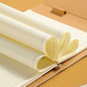 Ensemble de cahiers à trois volets avec petit <span class=keywords><strong>macaron</strong></span> frais et stylo, design de cahier à trois volets - Product Image 6