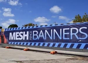 Best Seller Portable Vinyl Mesh <b>Banner</b> UV Printed Breathable Custom Print for Outdoor Roadshow Trade Show Brand Promotion - Product Image 4
