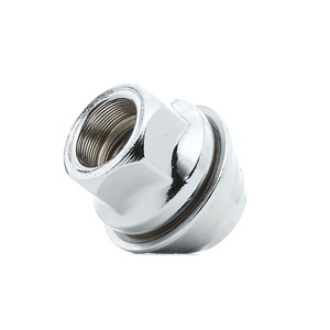 Fixations métalliques M12x1.5x27.5, écrous de roue personnalisés de qualité supérieure, OEM 91AB1K024AC, placage zinc pour <span class=keywords><strong>FORD</strong></span> Scorpio Escort <span class=keywords><strong>Fiesta</strong></span> - Product Image 1