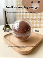 Jouet à presser en boule de cire artisanale, sonore et craquant, anti-stress, jouet sensoriel ASMR