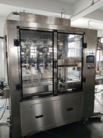 Machine de commande de servomoteur pour bouteilles en plastique/verre, canettes et bocaux - Haute productivité, compatible huile et gel, acier inoxydable de qualité alimentaire