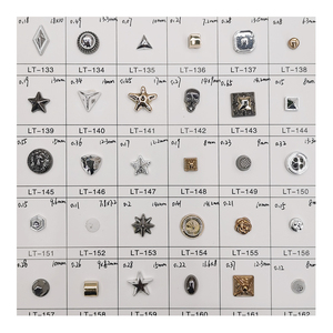 2025 thời trang giày nhựa túi trang trí phụ kiện da đinh tán Punk quần áo tùy chỉnh đinh tán - Product Image 6