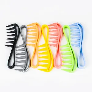 Wholesale Hot Sale Custom Durable Anti-static Heat Resistant Hair Wide Tooth Comb For Barber