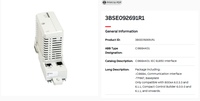 NUEVO Módulo de Comunicación ABB 800xA Original CI868 CI868K01 3BSE092691R1 MODBUS TCP en Stock
