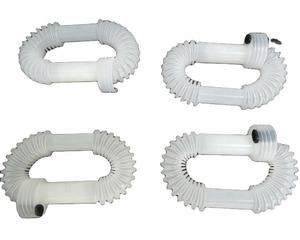 Tuyaux en plastique HDPE de 1 mm d'épaisseur certifiés ISO de la marque TJ en gros, bidon de 39 cm, <span class=keywords><strong>tuyau</strong></span> de carburant flexible, réservoir d'huile, emballage, <span class=keywords><strong>tuyau</strong></span> ondulé - Product Image 3