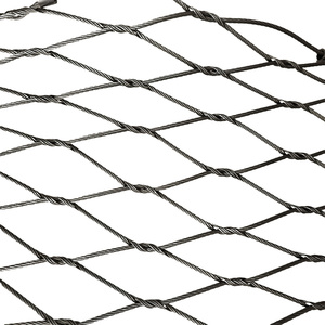 Filet de sécurité en treillis métallique tissé anti-chute sur mesure pour escaliers résidentiels, fabriqué par ODM - Product Image 3