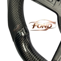Volant sport en fibre de carbone personnalisé pour VW Golf MK5/MK6/MK7, Passat, CC et GTI