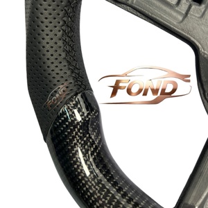 Volante Deportivo Personalizado de Fibra de Carbono para VW <span class=keywords><strong>Golf</strong></span> MK5/MK6/MK7, Passat, CC y <span class=keywords><strong>GTI</strong></span> - Product Image 5