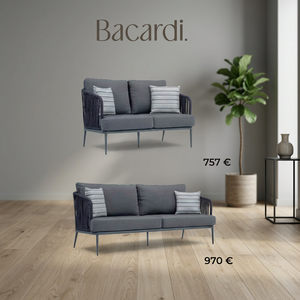 Modern Outdoor Garden <b>Sofa</b> Daybed Set Cushioned Seats Metal Frame UV-Resistant PE <b>Rattan</b> Side Panels Non-Waterproof Cushions - Product Image 2