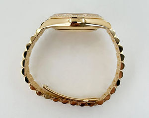 นาฬิกากลไกจักรกลคุณภาพสูงของ2025สำหรับผู้ชายฝังเพชรและปฏิทินคู่ - Product Image 6