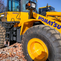 Chargeuse sur pneus Komatsu WA380 d'occasion, machine de terrassement à prix avantageux, chargeuse de carrière, chargeuse sur pneus d'occasion à vendre