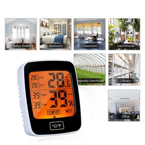 Hygromètre de thermomètre intérieur numérique professionnel avec jauge d'humidité Niveau de confort d'étalonnage de précision <span class=keywords><strong>Pro</strong></span> pour la maison - Product Image 3
