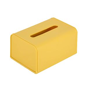 Multifuncional moderno ecológico duradero Rectangular PP organizador caja de pañuelos almacenamiento impermeable para el hogar dormitorio Oficina - Product Image 4
