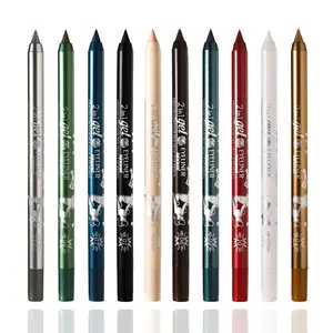 Hot Koop Eyeliner Langdurige Waterdicht Zweet-Proof Niet Vlekkerig Eye Liner Lip Liner Concealer Houten Kleurrijke eyeliner Potlood