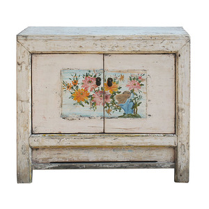 Credenza Buffet Cinese Antica Laccata in Stile <span class=keywords><strong>Shabby</strong></span> Chic - Product Image 5