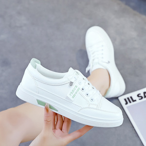 <span class=keywords><strong>Sneakers</strong></span> Estive da <span class=keywords><strong>Donna</strong></span> Morbide <span class=keywords><strong>e</strong></span> Casual con Tomaia in PU <span class=keywords><strong>e</strong></span> Suola in PVC, Scarpe Basse <span class=keywords><strong>Bianche</strong></span> per Uso Quotidiano - Product Image 2