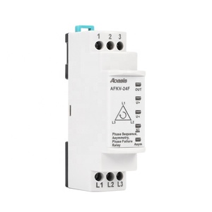AFKV 24F minyatür 380V <span class=keywords><strong>3</strong></span> fazlı röle arızası dizisi ve genel amaçlı kullanım için voltaj algılama koruması mühürlü - Product Image 4