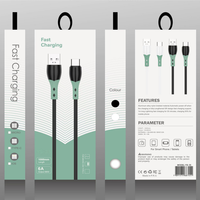 Cable Micro USB Tipo C de Carga Rápida, Precio Promocional, Cable Cargador USB para Teléfono Móvil, para Xiaomi, Samsung, iPhone