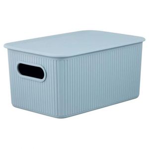 Household Injection Molded Modern <b>Stackable</b> Rectangle PP Plastic <b>Storage</b> <b>Box</b> Lid Multifunctional Clothing Sundries Organizer - Product Image 1
