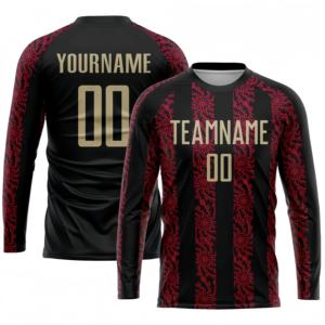 طقم زي كرة قدم مخصص عالي الجودة بتصميم جديد من المصنع مباشرة، زي كرة قدم فارغ للبالغين مع طباعة كاملة بالتسامي - Product Image 3