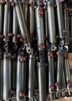Silinder Hidrolik 3.5" Bore XTCG Berlapis Krom Keras Berbagai Ukuran Langkah Harga Terjangkau Silinder Hidrolik Mini Untuk Truk Dump Ganda
