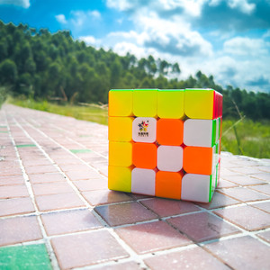 4x4 Rubik's Cube <b>Magnetic</b> Force ABS <b>Material</b> For Teenagers 8 To 13 Years Unisex Custom Color With Logo Printing - Product Image 3