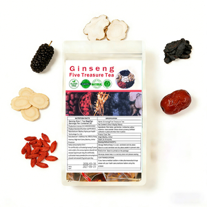 Thé aux herbes aux cinq trésors de ginseng naturel de qualité supérieure 5g x 30 sachets avec datte rouge <span class=keywords><strong>et</strong></span> maca pour la vitalité <span class=keywords><strong>et</strong></span> l'énergie des hommes - Product Image 3