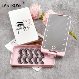 Espejo de Mano de Marca Propia, Espejo de Bolsillo LED con Luces LED, Espejo de Maquillaje Portátil Pequeño para Viajes - Product Image 5