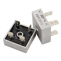 Puente Rectificador de Diodos KBPC5010, Diodo Rectificador de Potencia de 50A 1000V, KBPC 5010, Componentes Electrónicos