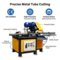 Machine de découpe de tubes ronds automatique CNC de 6 pouces, coupe-tubes sans bavures, 220V/380V, tension personnalisable