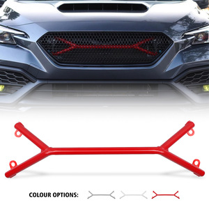 Barre anti-rapprochement avant Subaru WRX en fer rouge, gris, blanc 2022 2023 2024 pour mise à niveau et rétrofit - Product Image 1